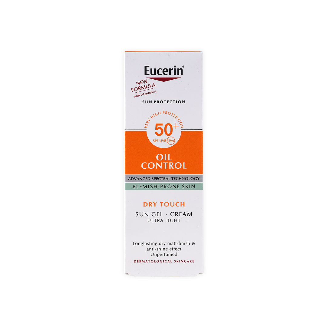 Eucerin Oil Control SPF50+ Sun Gel-Cream 50Ml-Dry Touch