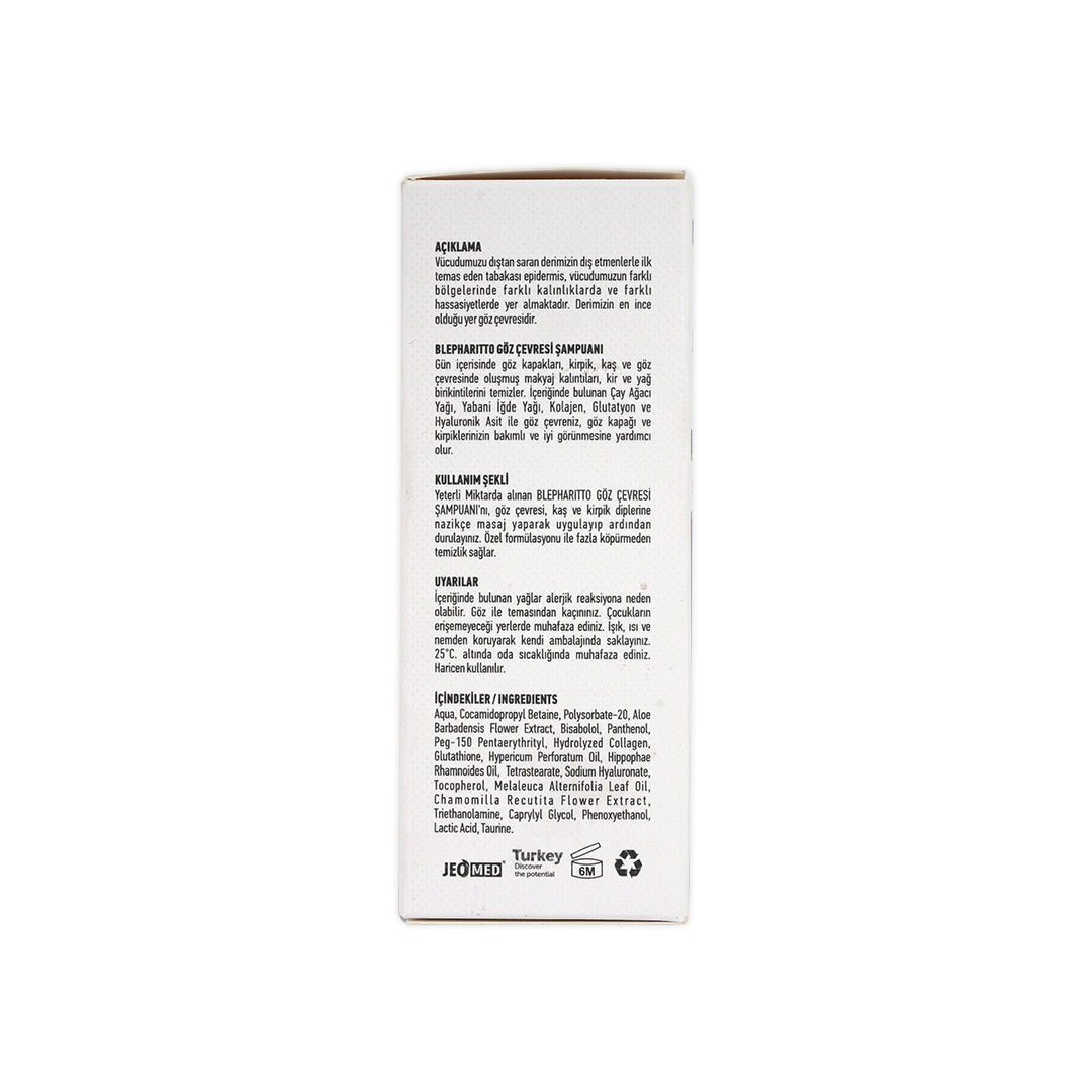 Blepharitt Eye Contour Shampoo 125ml